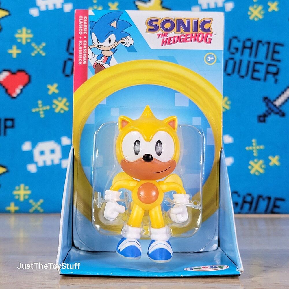 Jakks Classic Sonic the Hedgehog Ray 2.5" Collectible Video Game Figure New